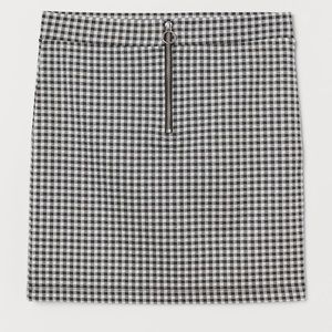 Women’s checkered skirt